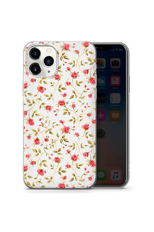 iPhone 14 Pro Max Compatible Flower Pattern - 1