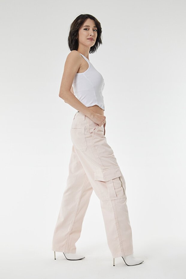 Straight Kargo Pantolon - 2