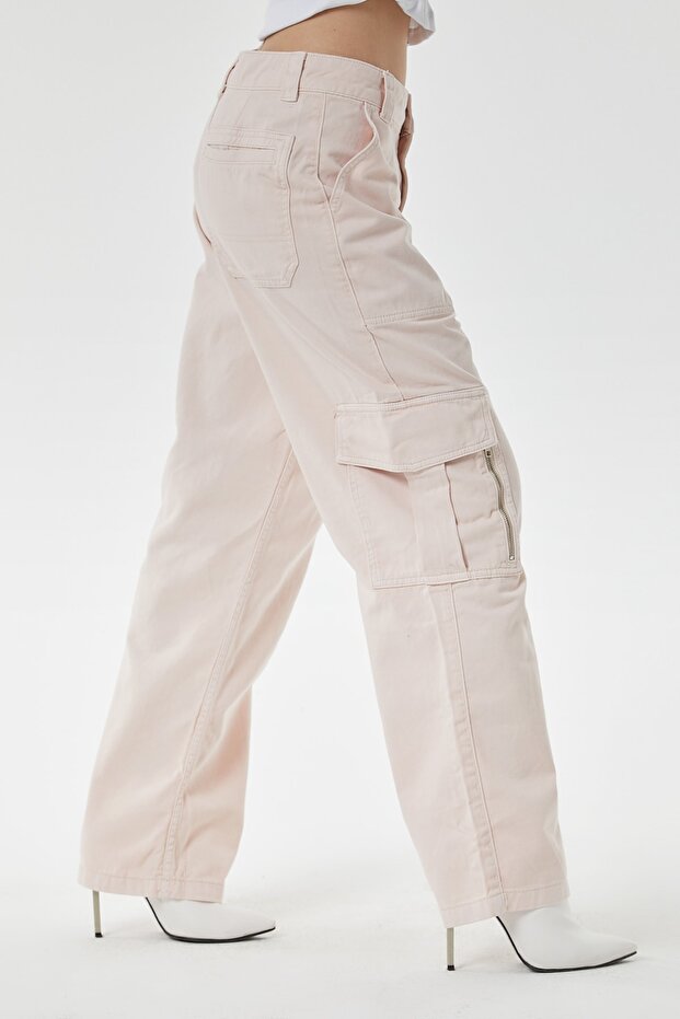 Straight Kargo Pantolon - 4
