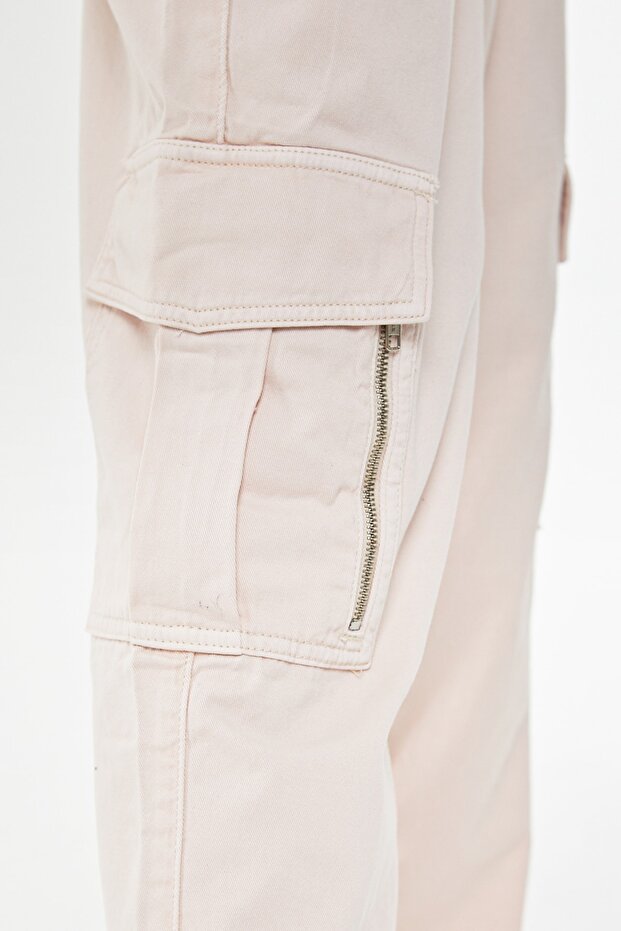Straight Kargo Pantolon - 5