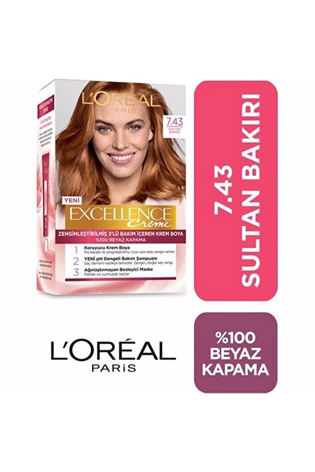 Loreal Saç Boyası %100 Orijinal - 1