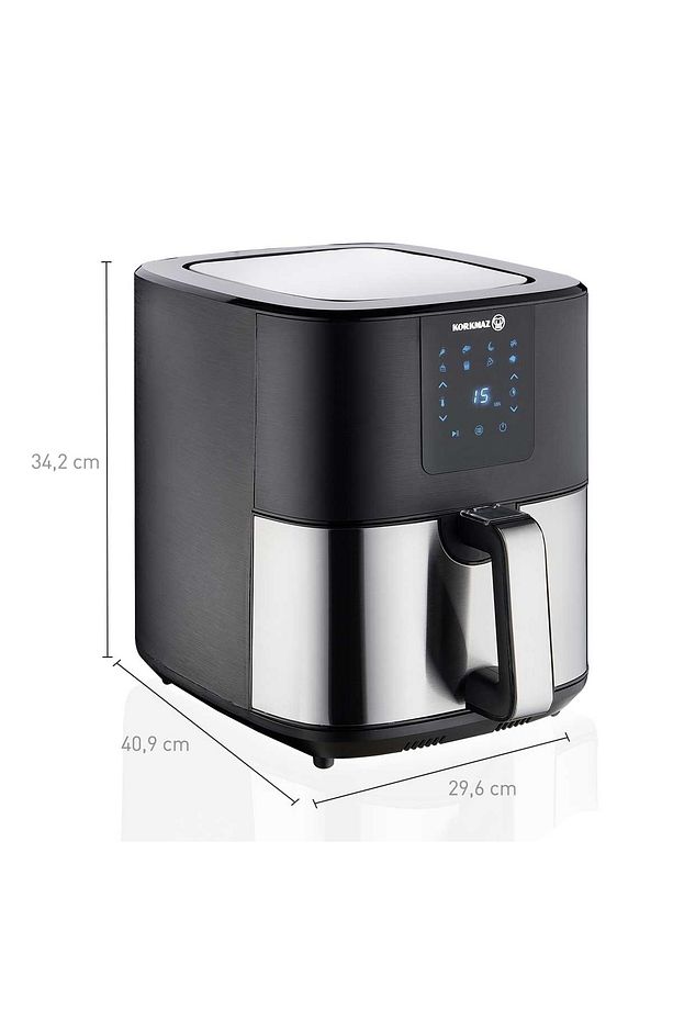 6.5l Yağsız Fritöz /dokunmatik Ekran / 8 Programlı / Ebat: Xxl - 1