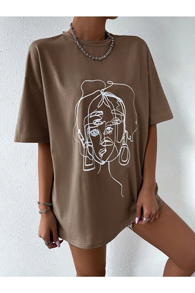 Oversize Printed Tshirt