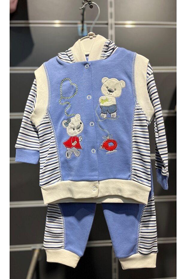 مجموعة مقنعين مع دمية دب - 1