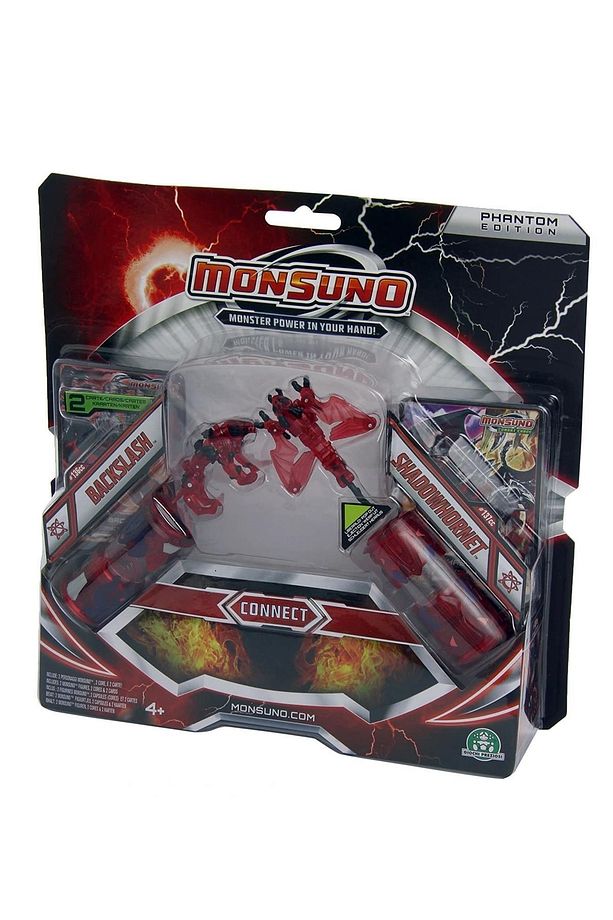 Monsuno, Lisanslı Backslash-shadowhornet Figürleri, Fırlatma Kapsülleri Ve 2 Oyun Kartı - 5