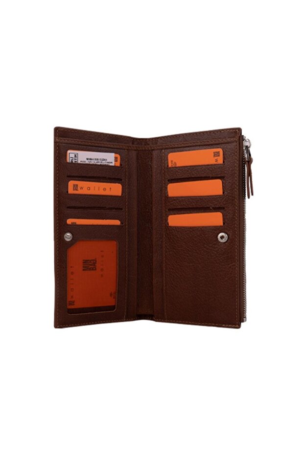 Babil Deri Rfıd Korumalı Cüzdan Fındık - 2