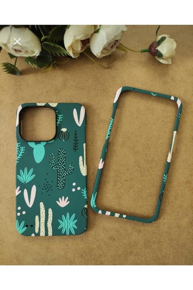 iPhone 14 Pro Max Original Kutis 360 Front Back Full Protection Patterned Case