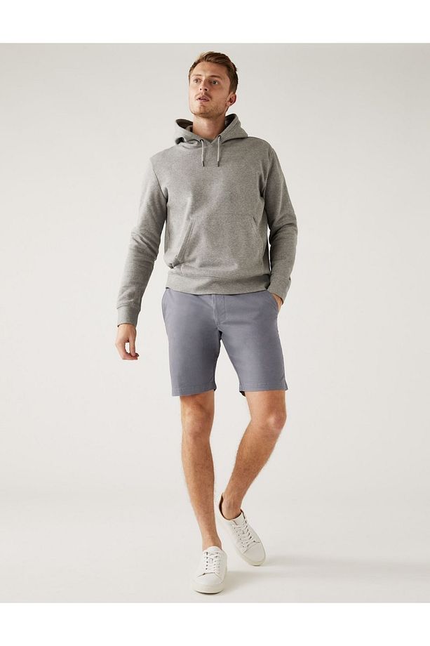 Regular Fit Chino Şort - 1