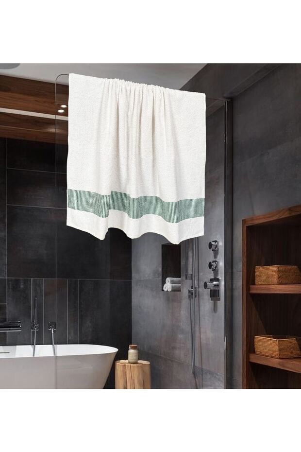 White Shower Towel 100x150 Cm