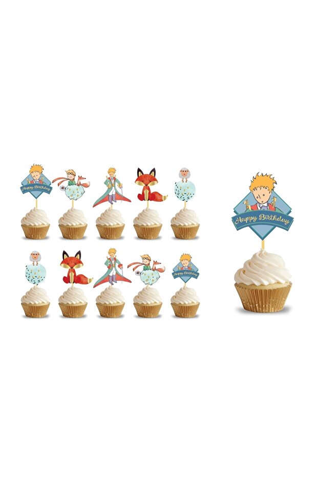 Little Prince Themed Toothpick 10 Pieces