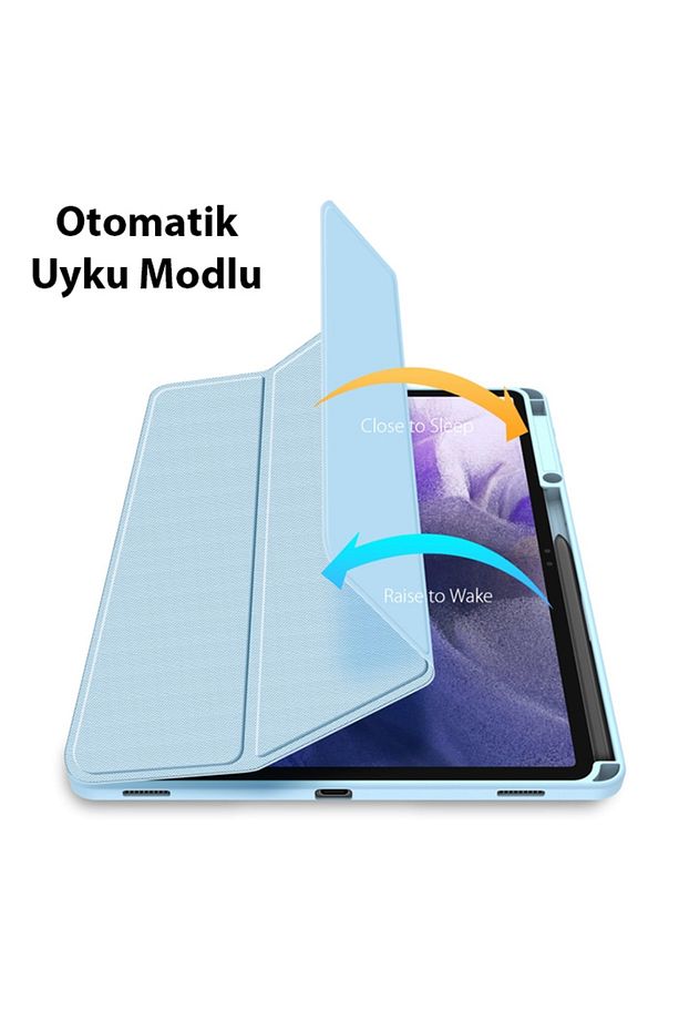 Sm Galaxy Tab S8 Plus(x800-x806) S7 Fe (t730-t736b) S7 Plus(t970-t976b) Kılıf Toby - 5