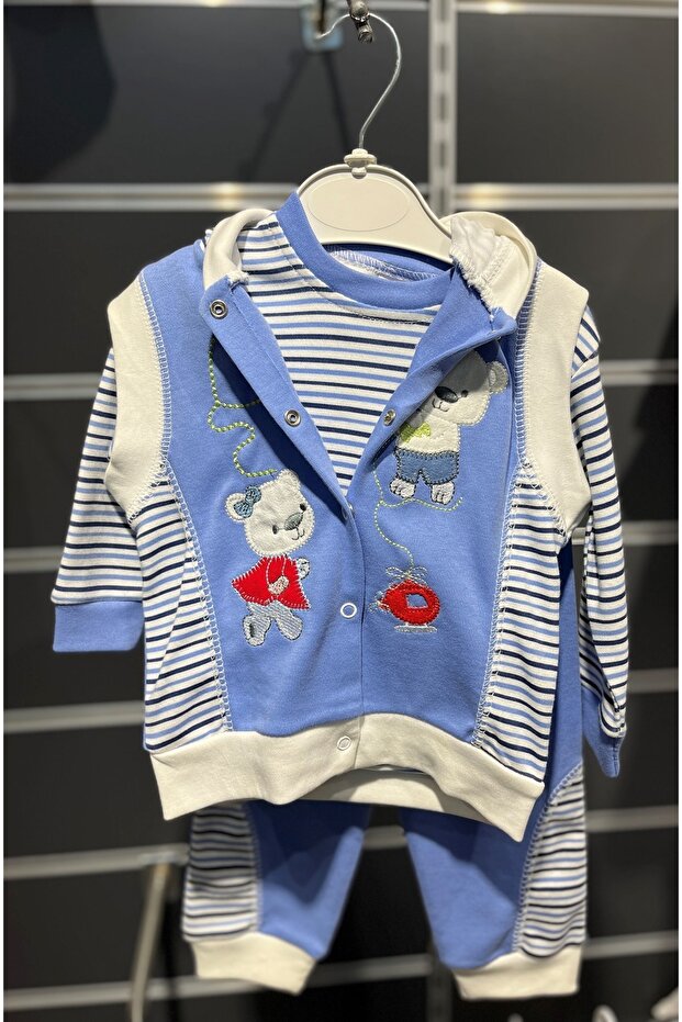 مجموعة مقنعين مع دمية دب - 2