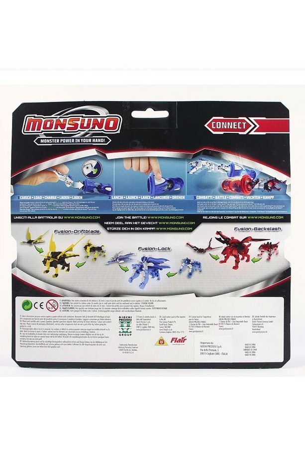 Monsuno, Lisanslı Backslash-shadowhornet Figürleri, Fırlatma Kapsülleri Ve 2 Oyun Kartı - 4