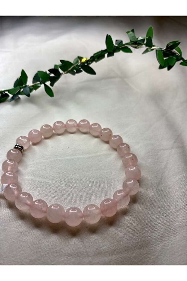 Quartz Stone Pink Bracelet