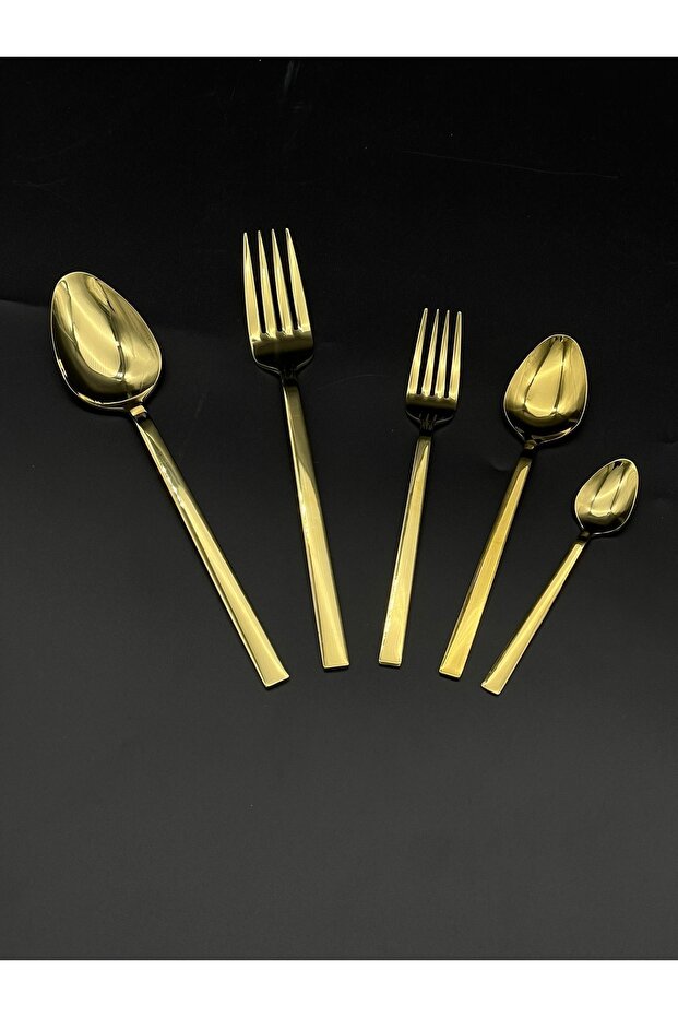 60 Pieces (without Dinner Knife) Fork Spoon Set for 12 Persons
