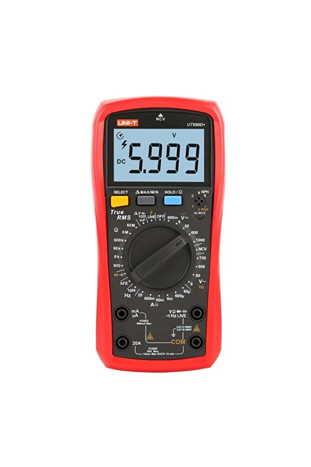 Ut-890D True Rms Digital Multimeter Ut-890D True Rms Digital Multimeter - 1