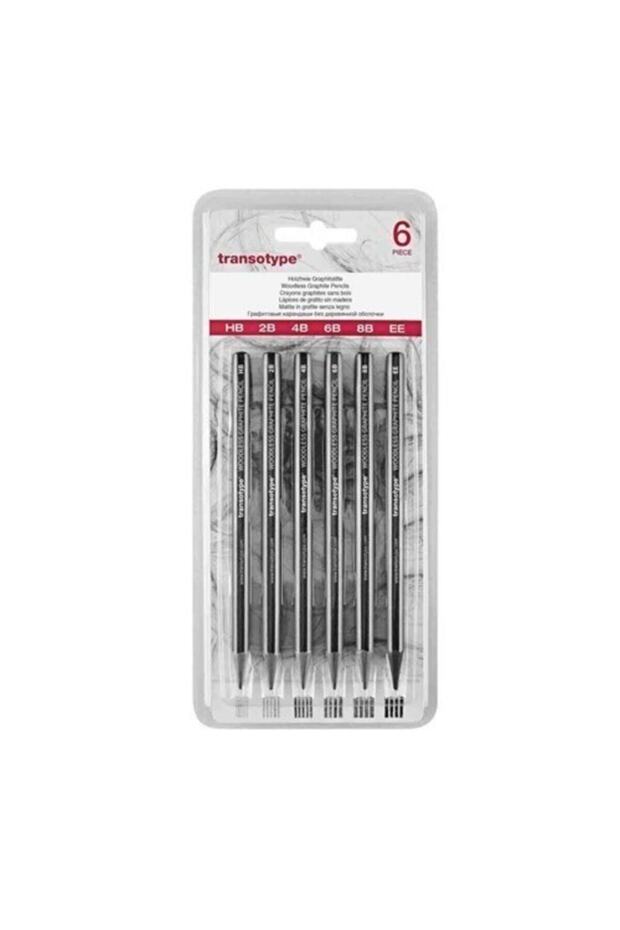 6-Piece Charcoal Pencil Set
