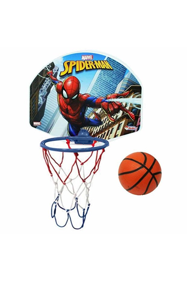 Mavi Spiderman Duvar Basket Seti - 1