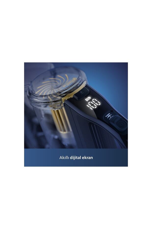 Speedpro Max 8000 Serisi Şarjlı Dik Süpürge, Led Işık Turbo Başlık ,0,6litre , 25,2v - 7