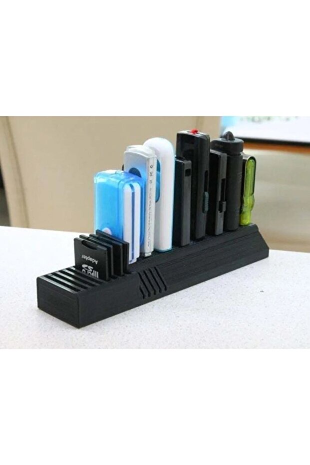 USB - Micro Sd - Sd Organizer منظم سطح المكتب ملحقات المكتب - 5