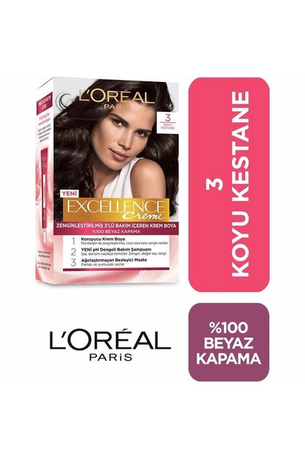 Loreal Saç Boyası %100 Orijinal - 1