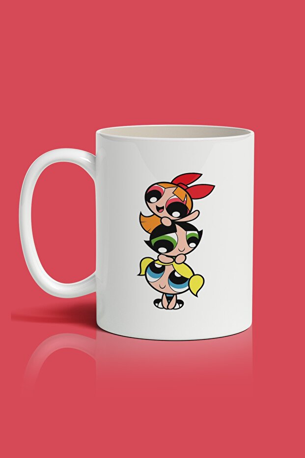 Powerpuff Girls Patterned Mug - 1
