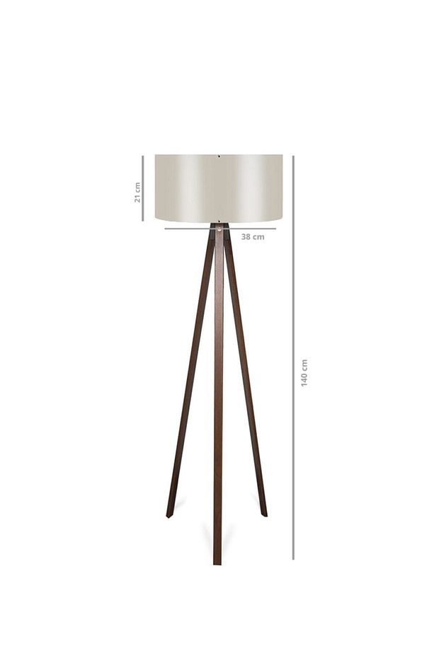 Tripot Ahşap Tripod Ayaklı Lambader Aag-1775 - 3