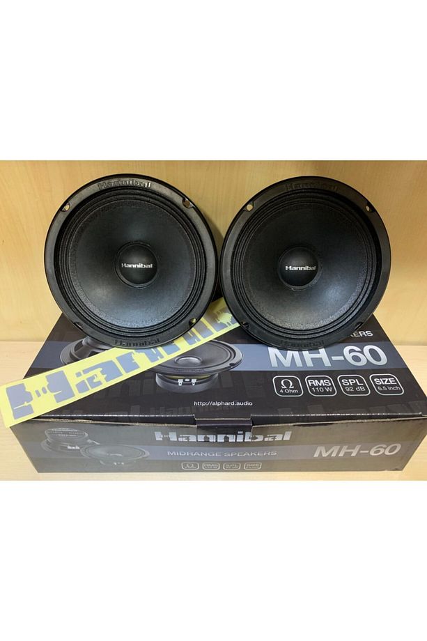 Deaf Bounce Mh-60 Profesyonel 16 Cm 110 Rms Midrange 1 Takım 2 Adet - 5