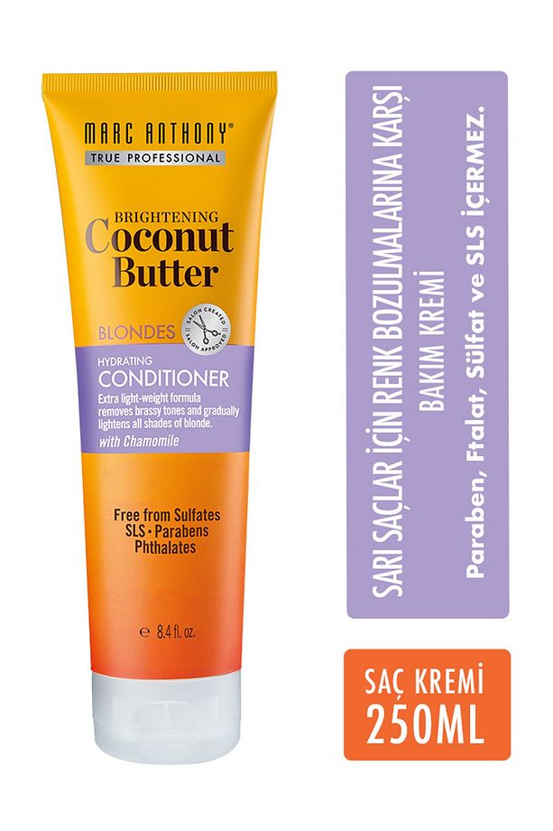 Coconut Butter Conditioner Sarı Saçlara Özel Saç Kremi 250 ml - 1