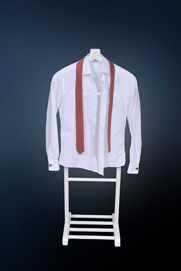 Dilsiz Uşak Çift Tepeli Beyaz - 4