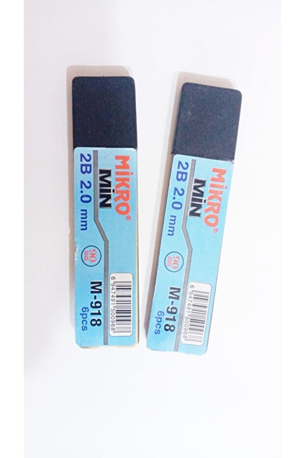 2b 2.0mm Thick Black Tip 2 Pack