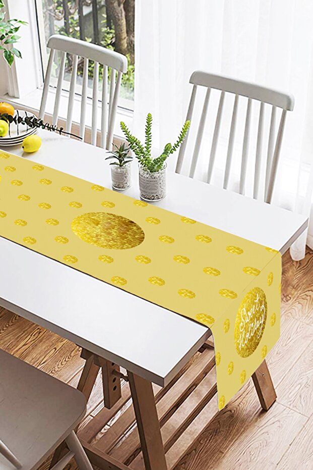 Specially Designed Digital Printed Decorative Suede Runner - 2