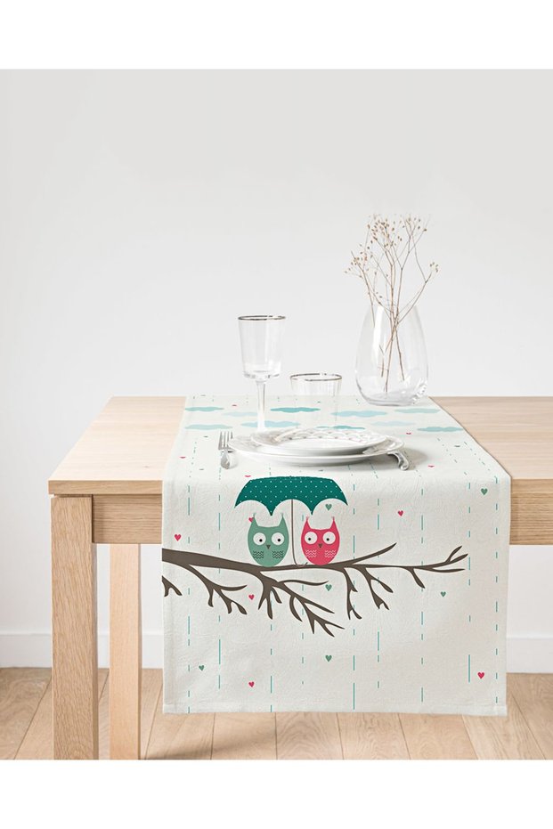 Digital Printed Special Design Suede Runner