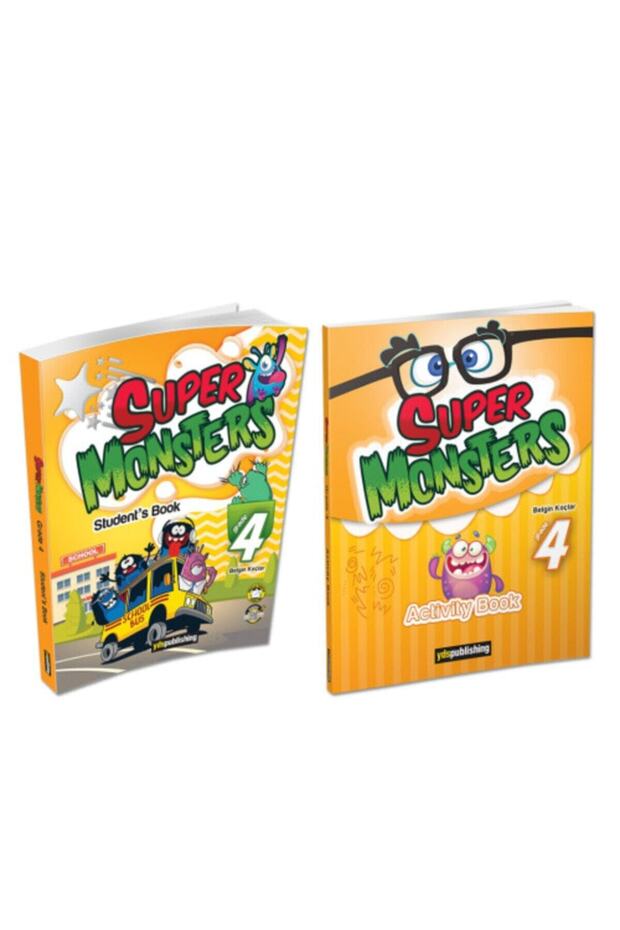 4. Sınıf Super Monsters Student's Book+ Activity Book Yds Publishing Yayınları - 1