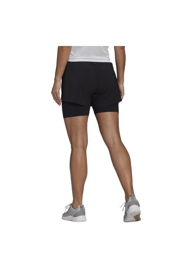 W 2IN1 SHO Czarne Damskie Szorty 101085736 - 2