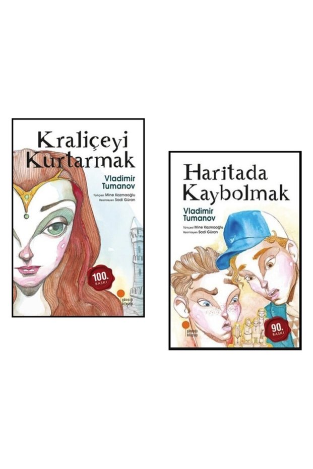 Kraliçeyi Kurtarmak Ve Haritada Kaybolmak 2 Roman Seti - Vladimir Tumanov -
