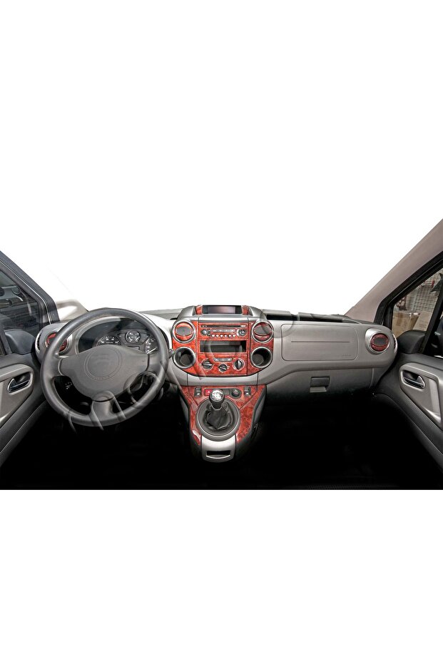 Meriç ® Peugeot Partner Front Glove Box Trim Glossy Black 40 Pieces 2008-2018