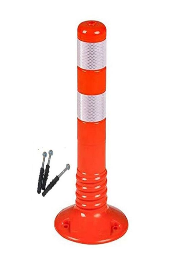 Lr-0225-1 1 Adet 45cm Turuncu Şerit Ayırıcı Delinatör - 1