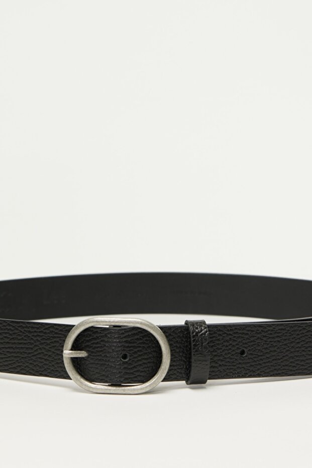 %100 Deri Siyah Kemer - 2