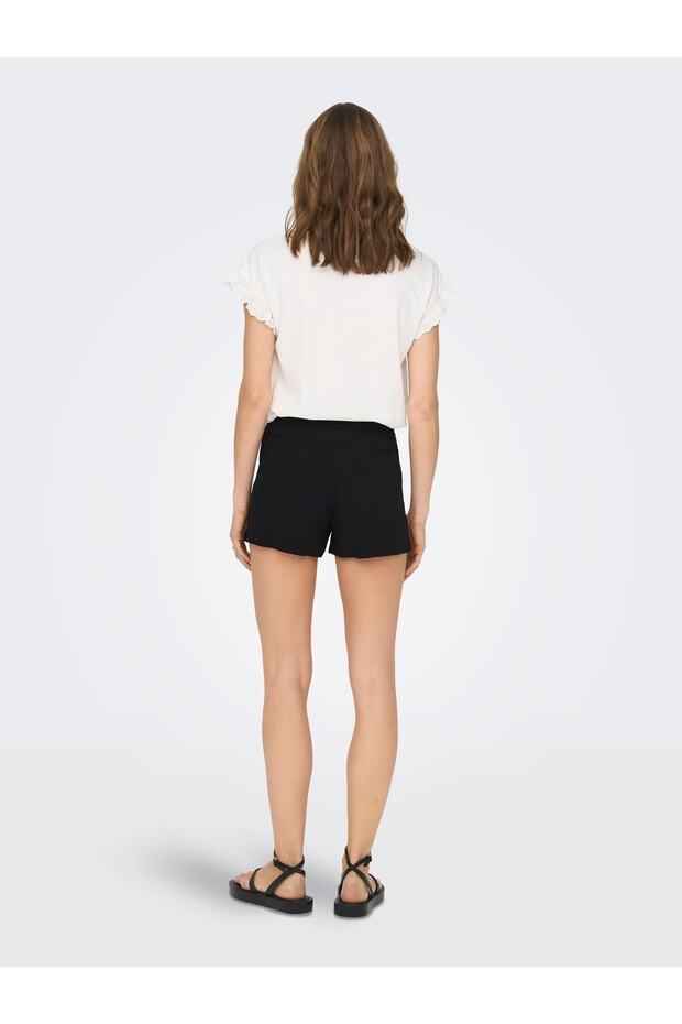 Nova Life Shorts Solid Ptm Kadın Siyah Şort 15222182-02 - 3