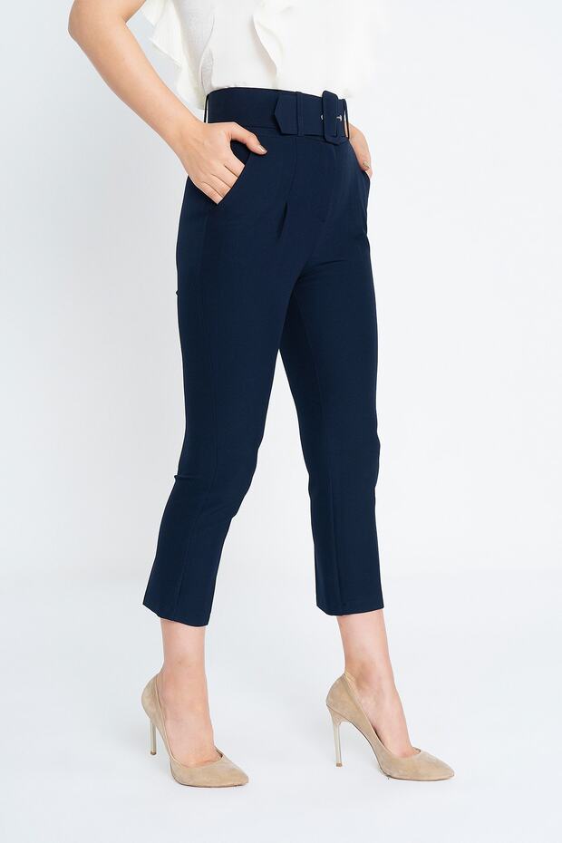 Women's Summer 3553 Zr Model Fabric Trousers Laci