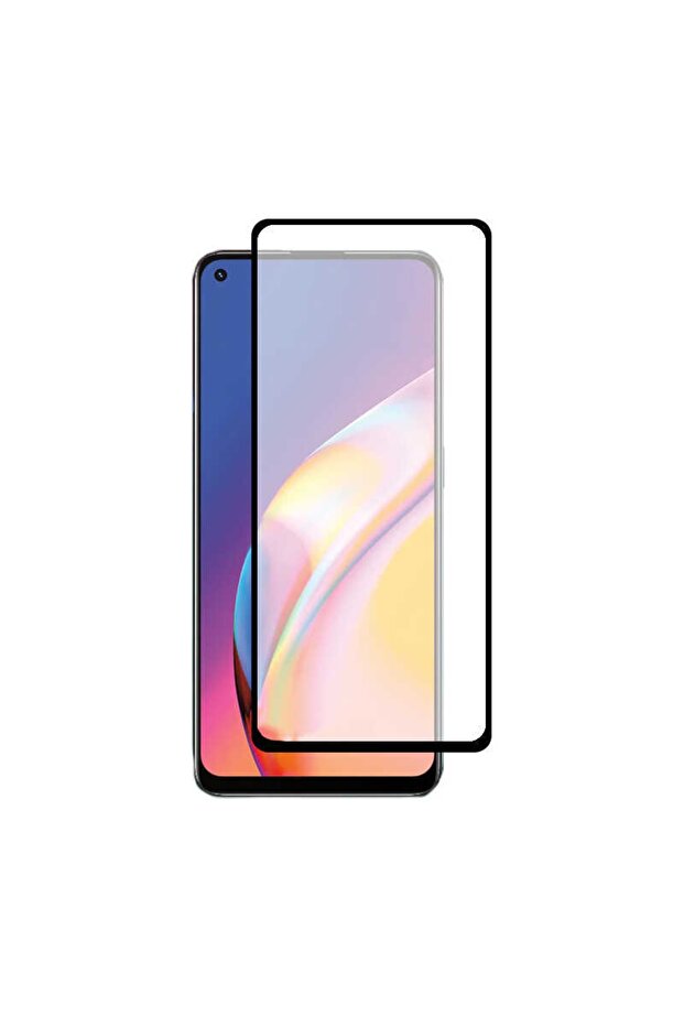 هاتف Xiaomi Redmi Note 9 متوافق مع الحواف المقواة، وواقي شاشة سيراميك غير قابل للكسر باللون الأسود