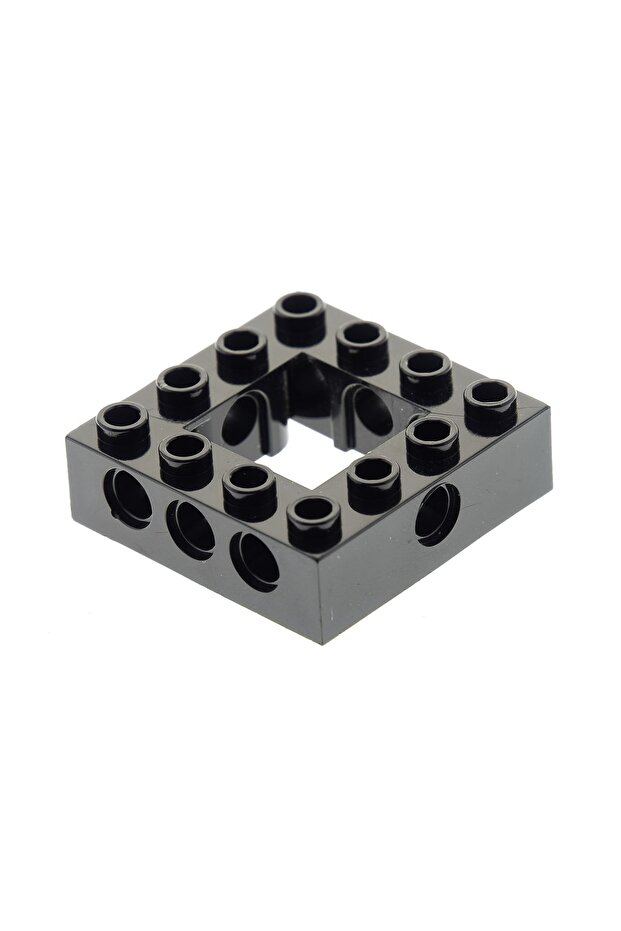 Technic Moc Black Brick - with 4X4 Pin Holes, 1 Piece Will Be Sent