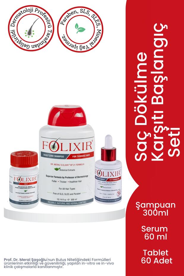 Saç Dökülmesine Karşı Başlangıç Seti - 1
