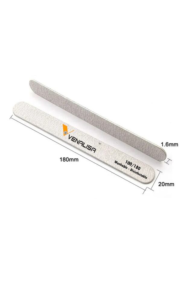 5 Adet 100/180 Ince Sert Oval Kağıt Törpü Wooden File - 1