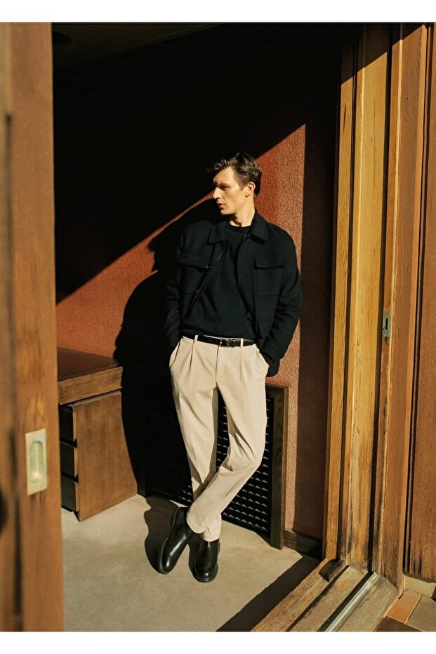 Fitilli Kadife Pilili Pantolon - 5