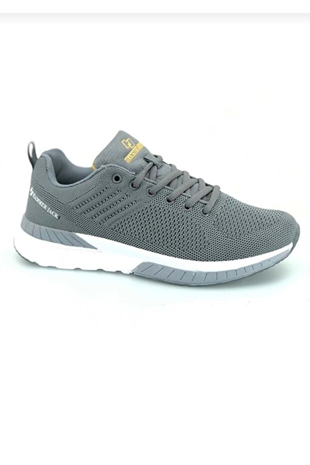 Manaus Ortopedik Taban Memory Foam Fileli Gri Erkek Ayakkabı - 1