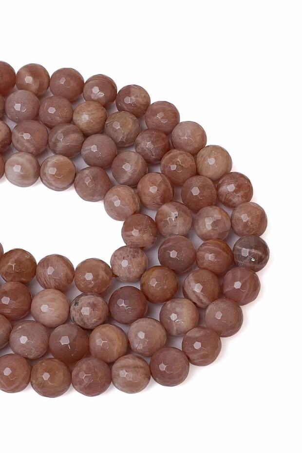 10 mm Facet Cut Sun Stone - Array