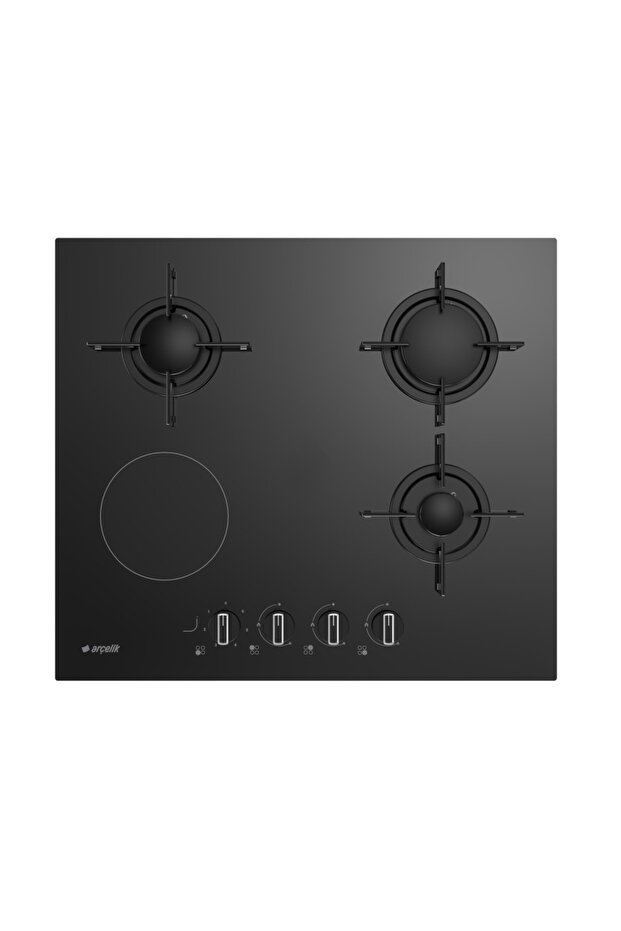 Oxd T 602 Es Fibona Serisi Gazlı Cam Tablalı Ocak - 1