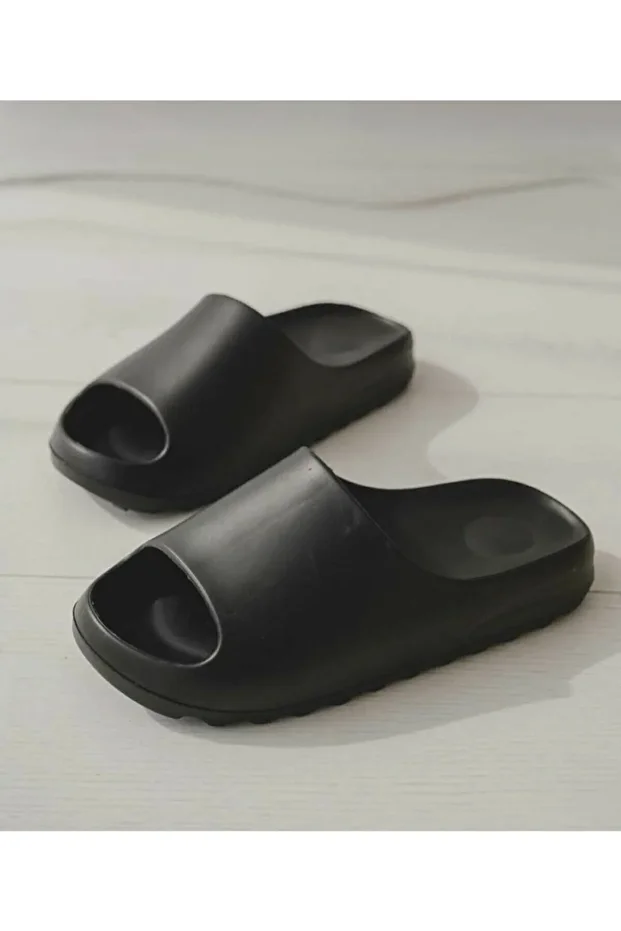 Yeezy Slide Terlik Siyah - 4